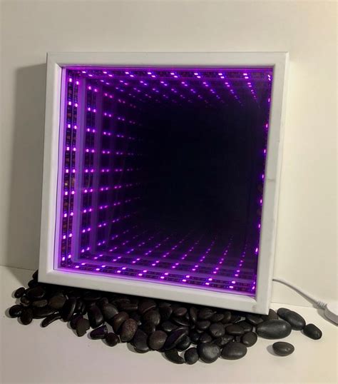 Alexa Compatible Infinity Mirror Tunnel Mirror | Etsy