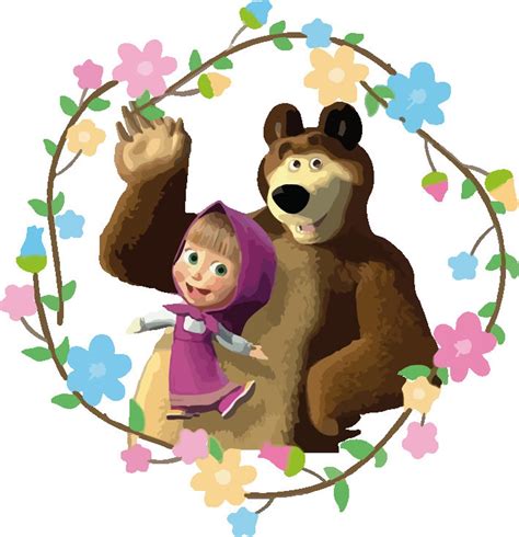 Masha And The Bear Svg Png Pdf Bundle Collection Masha Cricut Etsy 日本