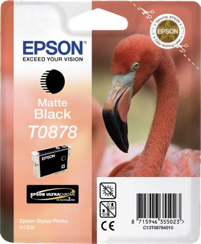 Epson Cartouche Encre T Noir Mat En Stock Consommables