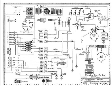 Perkins Alternator Wiring Diagram