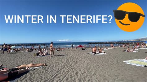 How Is The Weather During Winter In Tenerife PLAYA DE LAS AMERICAS