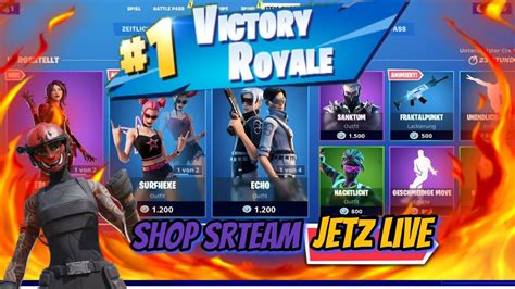 Fortnite Shop Stream🛒abo Zocken 💥fortnite Live Deutsch Youtube