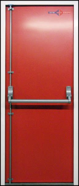 Single Emergency Exit Door