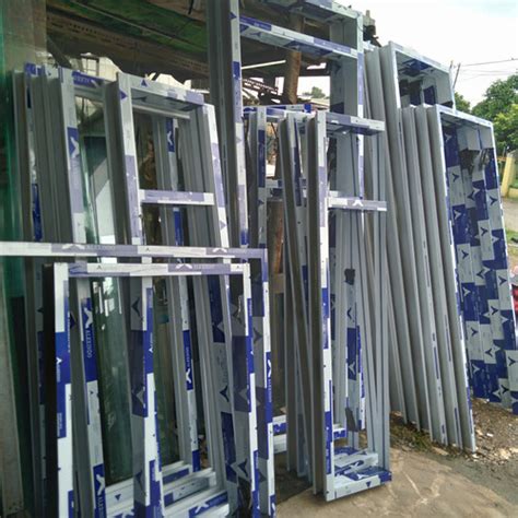 Jual Kusen Aluminium Inch Harga Per Meter Motif Kayu Jakarta