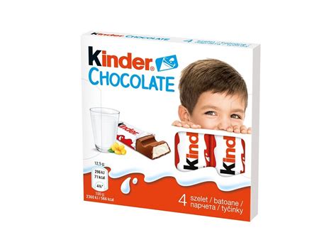 Kinder Chocolate Tyčinky Z Mléčné čokolády S Mléčnou Náplní 50g Risesnucz