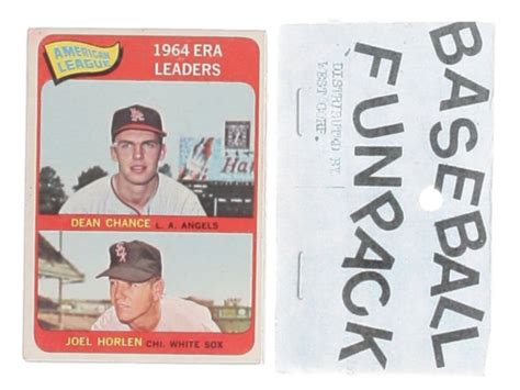 Topps Baseball Card Fun Pack Cards Era Leader Dean