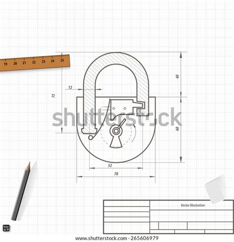 7 Technical Drawing Steel Locker Images Stock Photos 3d Objects