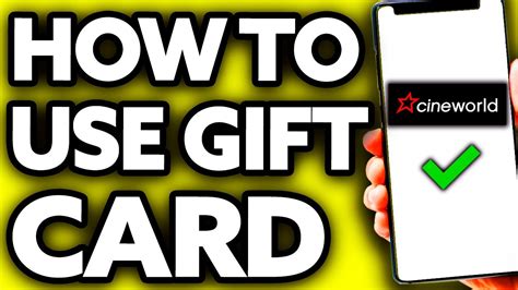 How To Use Cineworld Gift Card Online (Very EASY!) - YouTube
