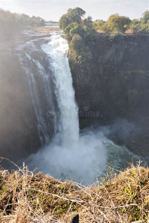 Victoria Falls in Africa stock image. Image of victoria - 156959367