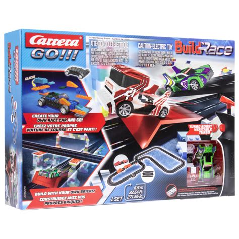 MorningSave: Carrera GO!!! Build ’N Race Slot Car Racing Set with 22 ...