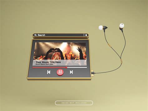 3D Media Player Mockup Graphic By Mdmanikhossen101947 Creative Fabrica