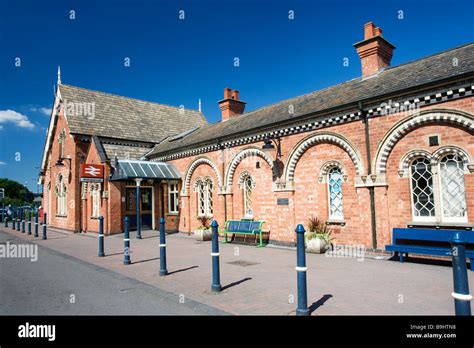 Wellingborough Railway Station Northamptonshire Hi Res Stock