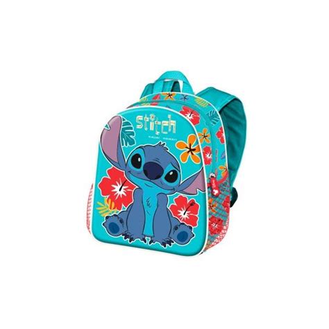 Karactermania Mochila Escolar Cm Tropic Azul Lilo E Stitch Kuantokusta