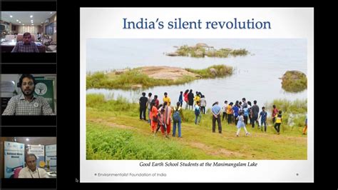 14th Water Talk Citizens In Lake Conservation India Sets A Global