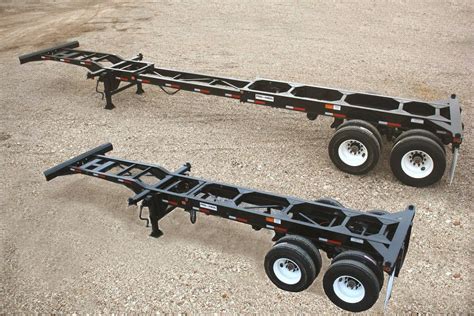 20ft Tandem Intermodal Chassis Pro Haul Quality Intermodal Container Chassis And Trailer