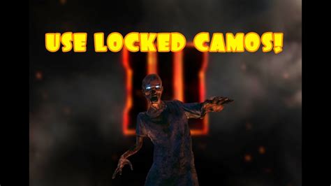 Black Ops 3 Zombies Camo Glitch Youtube