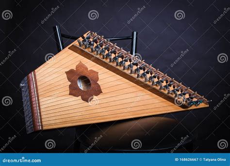 Russian Folk Instruments. Gusli Stock Image - Image of harmony, music ...
