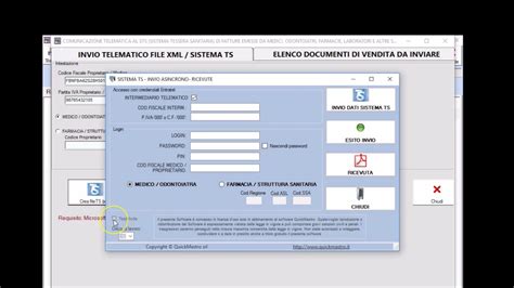 Sistema Tessera Sanitaria Invio Delle Fatture Clienti Al Sistema Ts