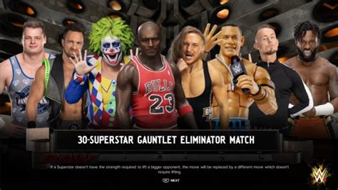 Wwe K Superstar Gauntlet Eliminator Match Youtube