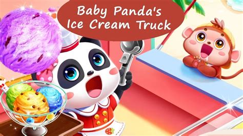 Baby Pandas Ice Cream Truck Lets Make Ice Cream Desserts Miumiu