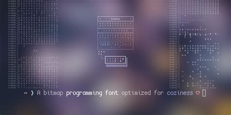 Github Slavfox Cozette A Bitmap Programming Font Optimized For