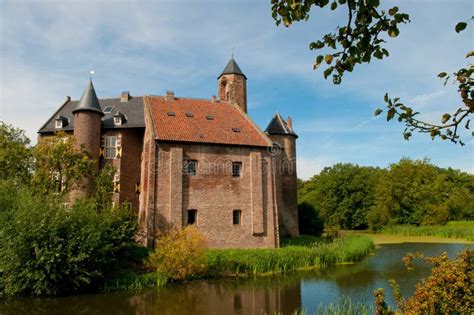 Waardenburg Castle In The Netherlands Stock Image - Image of ancient ...