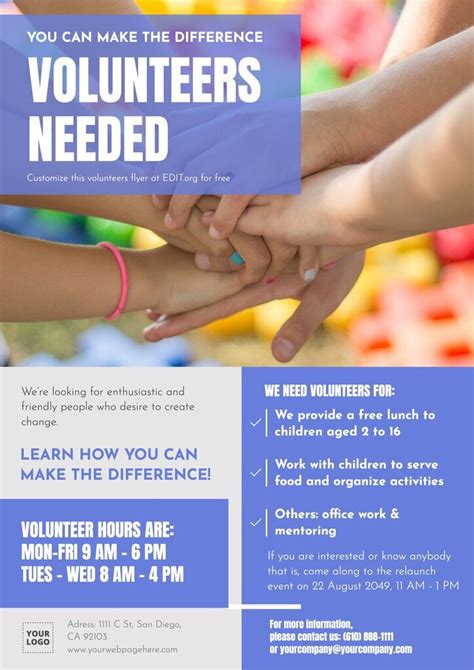 How To Create Volunteers Wanted Signs Online