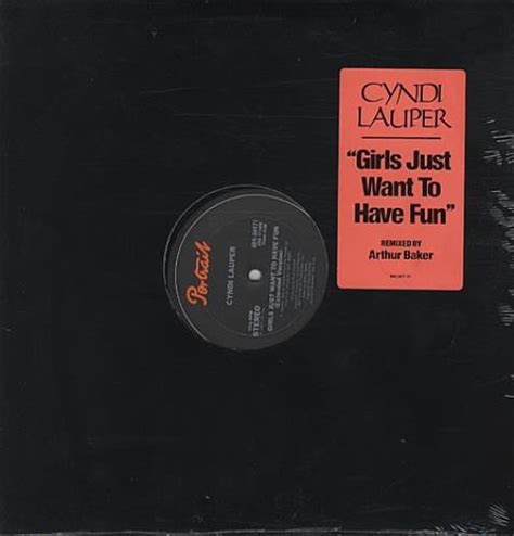 Cyndi Lauper Girls Just Want To Have Fun Sealed Us Promo 12 Vinyl