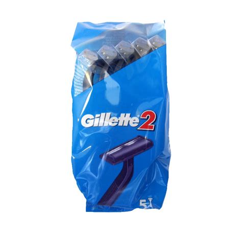 Gillette 2 Disposable Razors 5 Pack Homeware Essentials