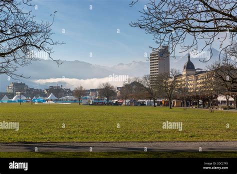 Christmas Market Interlaken Jungfrau Region Bernese Oberland Swiss