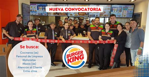 Burger King Informate De Ofertas Laborales Portal De Trabajos