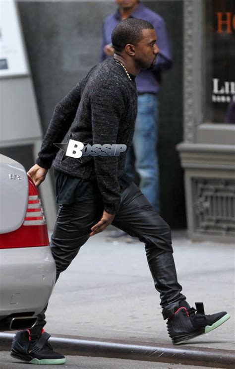 Kanye West Takes An Nyc Stroll In The Nike Air Yeezy 2 Sole Collector