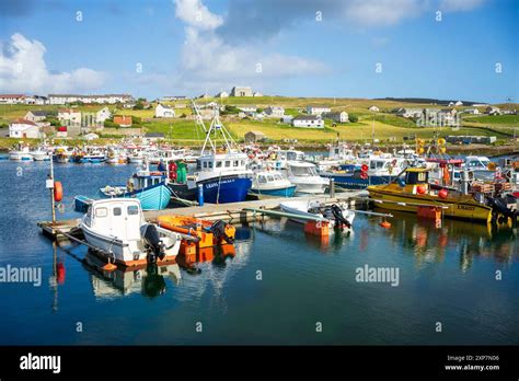 Whalsay Is The Sixth Largest Of The Shetland Islands In The North Of