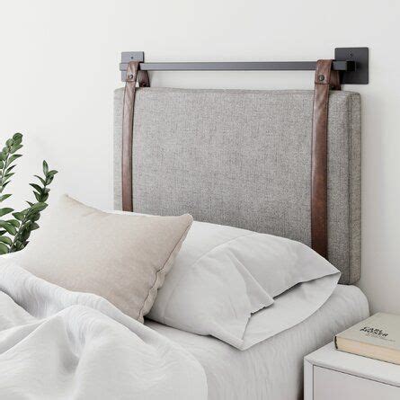 17 Stories Kroeker Upholstered Panel Headboard Wayfair Gray