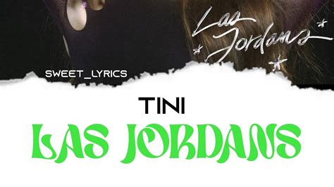 TINI Las Jordans Letra YouTube