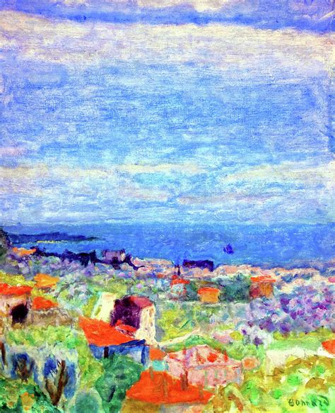 Landscape Of Le Cannet Painting By Pierre Bonnard Pixels