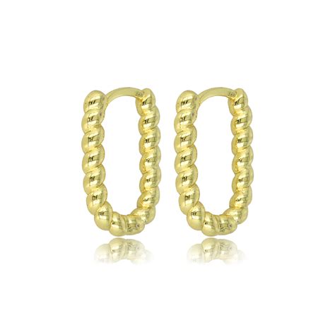 Oorring Goud 18mm X 2 5mm My Bendel