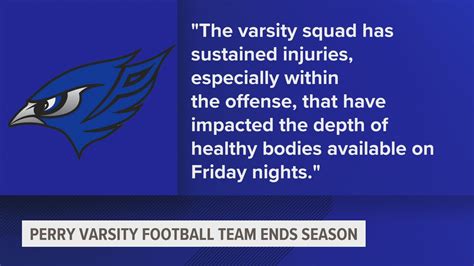 Perry High School varsity football forfeits remainder of season | weareiowa.com