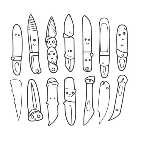 Cool Drawings Of Knives