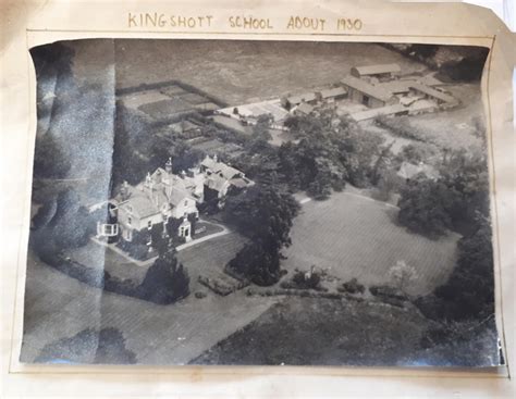 Aerial photograph of Kingshott School about 1930; 2018.34 | eHive