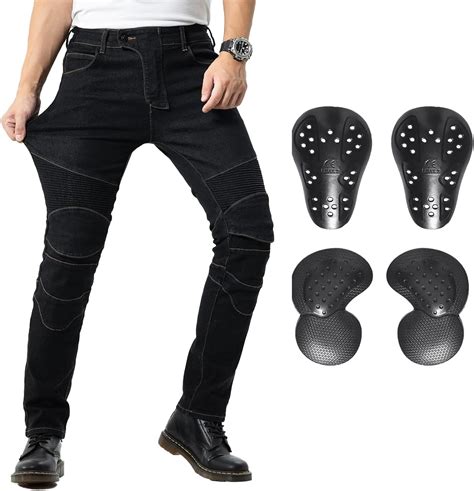 CTBQiTom Pantalones De Motocicleta Para Hombre Pantalones De