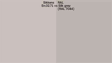 Sikkens En Vs Ral Silk Grey Ral Side By Side Comparison