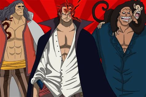 One Piece 1041 Nama Dan Kekuatan Semua Kru Bajak Laut Yonkou Shanks