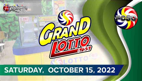 6 55 LOTTO RESULT Today Saturday October 15 2022 Official PCSO