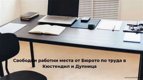 Дирекцииите “Бюро по труда” Кюстендил и Дупница обявиха свободните ...