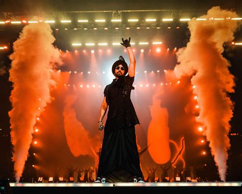 Diljit Dosanjh Concert Catch Dil Luminati Tour In Abu Dhabi