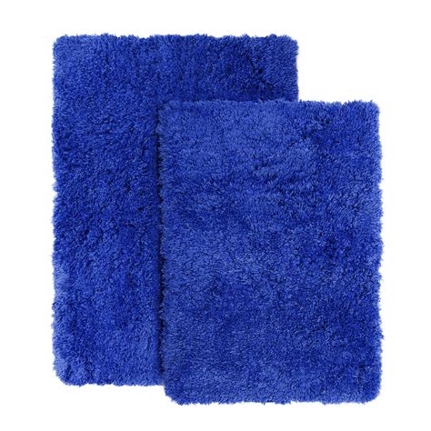 Clara Clark Shaggy Bath Rug With Non Slip Backing Rubber Machine