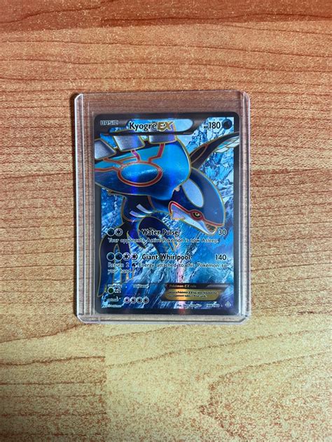 XY Primal Clash Kyogre EX 148 160 Full Art Ultra Rare Pokémon TCG FA