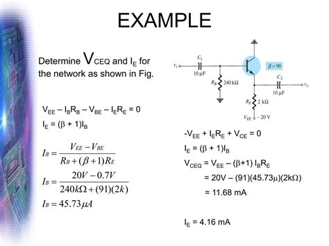 Dc Biasing Bipolar Junction Transistors Bjts Ppt