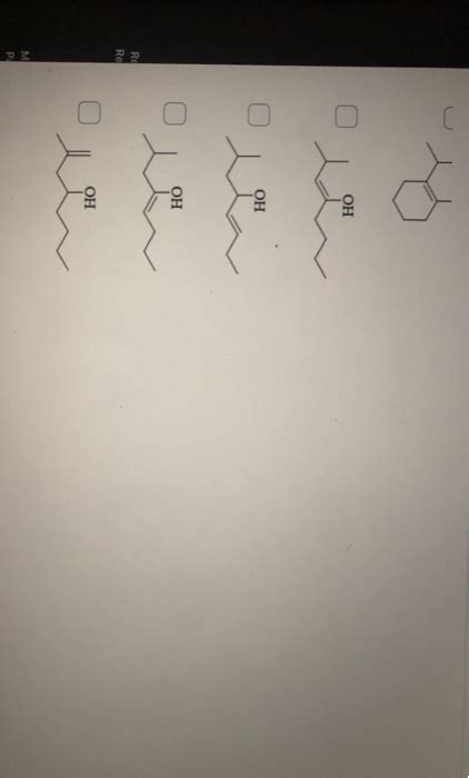 Solved Which Of The Following Are Possible Enol Forms Of Chegg